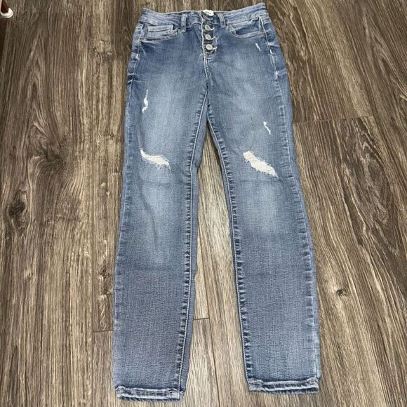 RSQ size 12 Mid Rise ankle Skinny Jeans - Picture 1 of 4